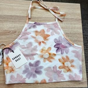 Sunday Best floral crop top